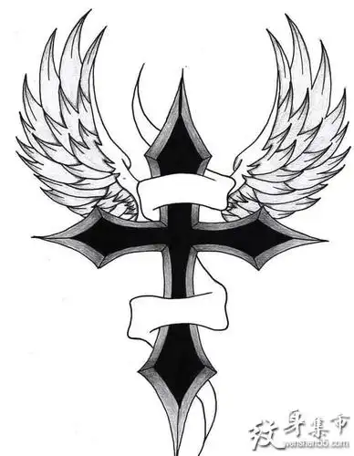翅膀纹身翅膀纹身手稿翅膀纹身手稿图案