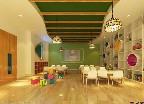 幼儿园美术室图片