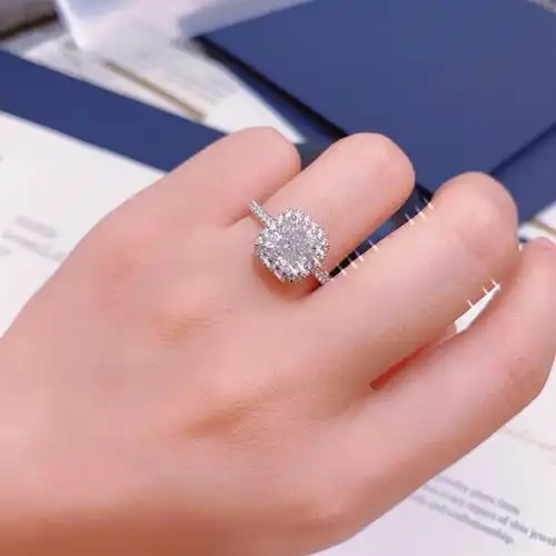 hw2克拉钻戒海瑞温斯顿钻戒