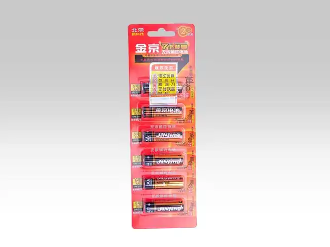金京5号7倍能量无汞碱性电池