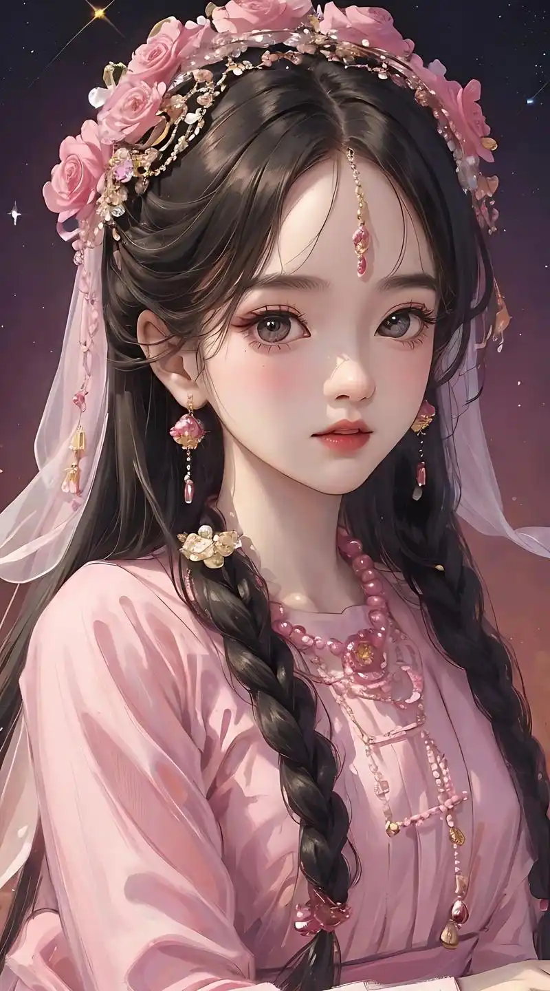 粉色公主系|古风美女|女生头像