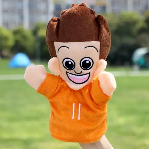 亲子互动玩偶热播家庭喜剧家有儿女毛绒玩具娃娃手偶手偶