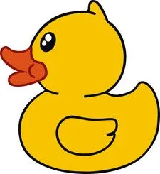 [bduck小鸭子]卡通贴纸 潮流贴纸 笔记本贴纸 旅行箱贴纸 贴画