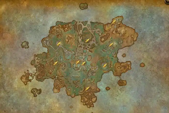 魔兽世界90地图一览