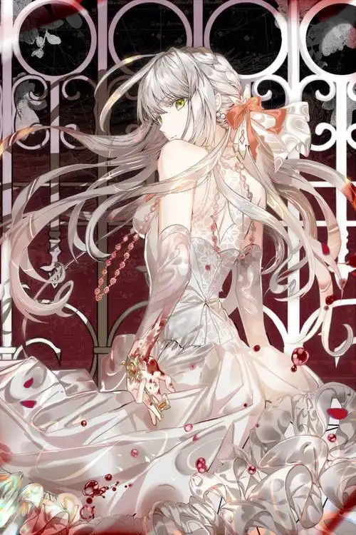 p站美图推荐——银发美少女特辑