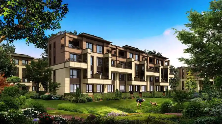 龙湖紫云台位于山东烟台滨海大道,整个地块包含别墅,高层小区,学校