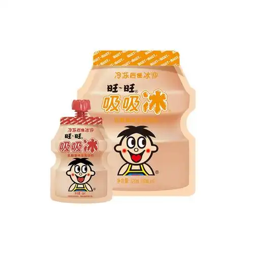 want want 旺旺 吸吸冰 含乳饮料 乳酸菌味 80ml*4袋
