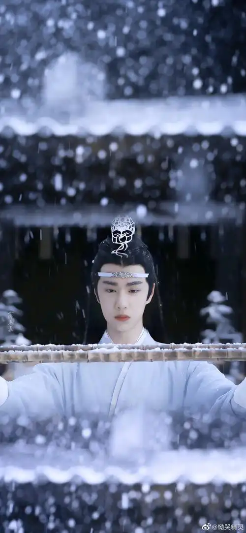 王一博蓝忘机图源见水印