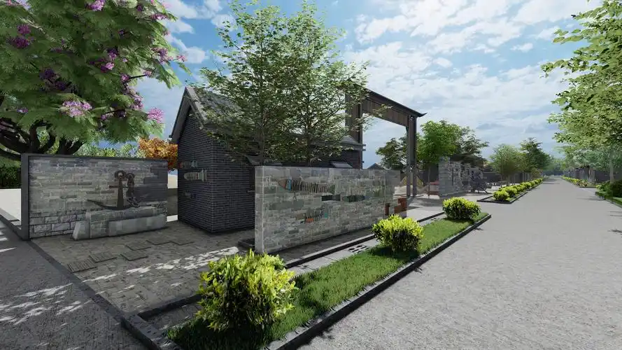 美丽乡村|空间|景观设计|阿竹哎 - 原创作品 - 站酷 (zcool)