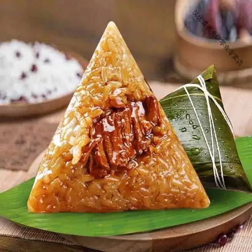 鲜肉粽 嘉兴粽子 鲜肉蛋黄粽子新鲜肉粽 端午早餐速食粽批发