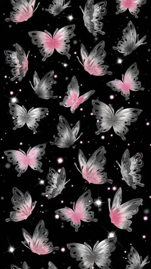 nomad 黑粉渐变蝴蝶03.