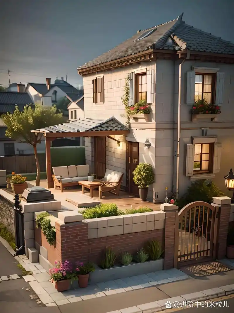 看惯了城市高楼大厦,就喜欢这些农村小别墅