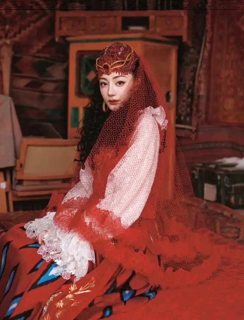 迪丽热巴异域风情美人.你们喜欢吗