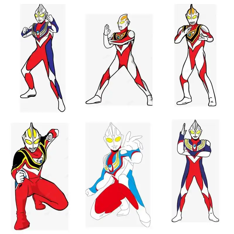 小男孩都爱奥特曼来了赶紧收藏画起来