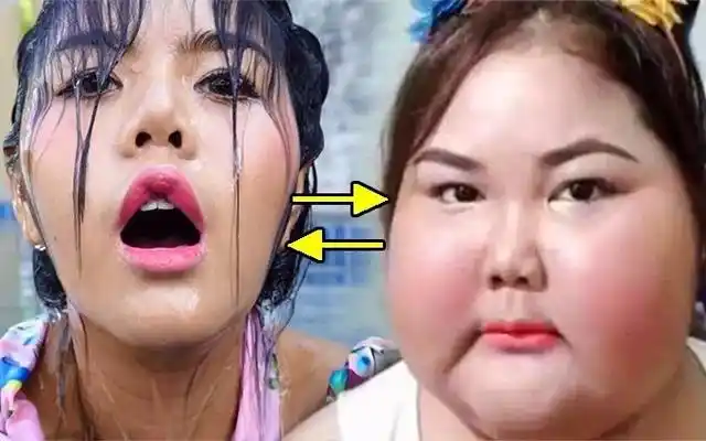 吓哭漂亮妹子竟秒变大饼脸