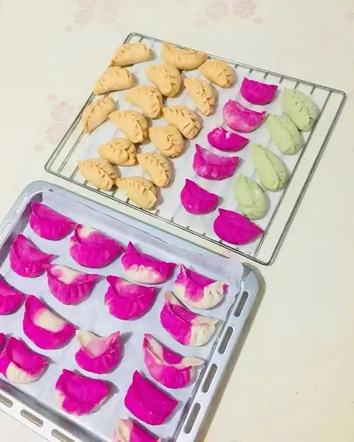 手机用户2719_2jcl做的彩色饺子