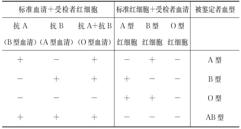 红细胞abo血型鉴定有什么方法
