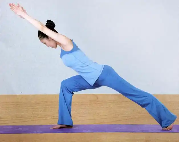 瑜伽体式正位战士第三式