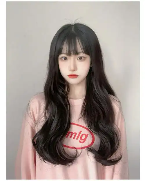 假发女长发一片式无痕u型长卷发大波浪隐形贴片接发假发片 浅棕色