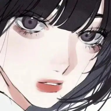 ins风高级质感高冷漫画女生头像