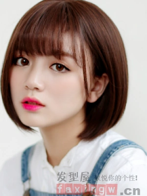 下面是小编分享的短发发型不用烫,简单清爽也好看