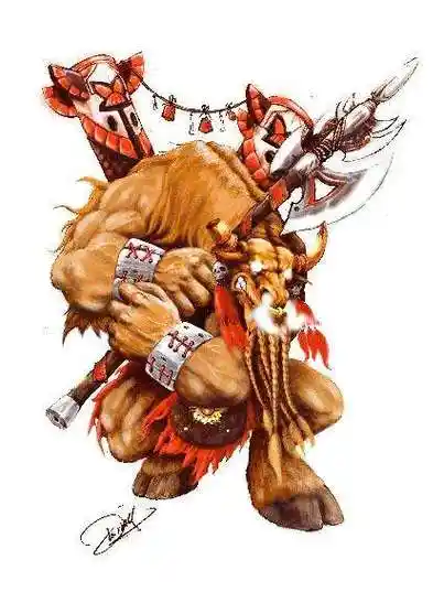 魔兽争霸3英雄高度还原系列之牛头酋长