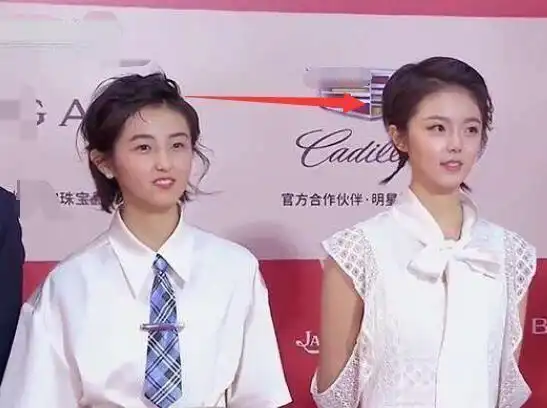 所以也导致同框的气质差别很大,张子枫难掩稚气,赵今麦则是成熟一些