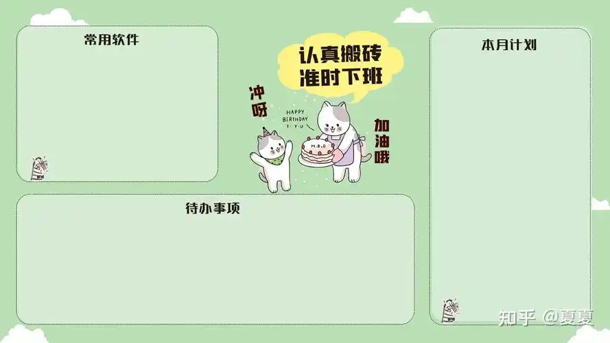 有没有可爱猫咪的电脑壁纸? - 知乎