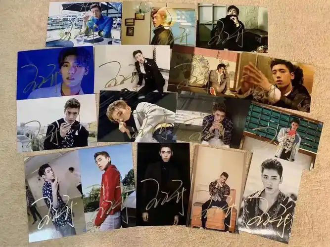 王子异亲笔签名照