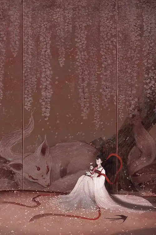 因出身远古神祇九尾白狐一族,为表礼数,众仙便都唤她一