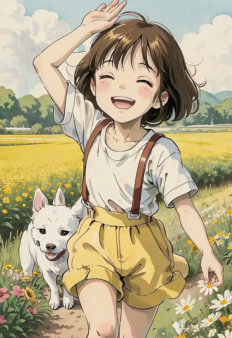 懂事的孩子更让人心疼 ——宫崎骏#治愈系壁纸 #动漫头像 # - 抖音