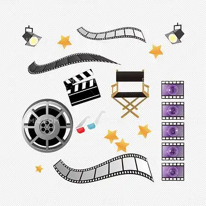 电影片场打板导演椅图片素材下载 - 觅知网