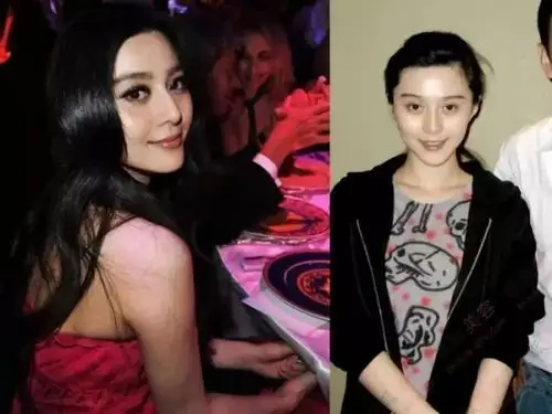 女明星化妆前后对比照