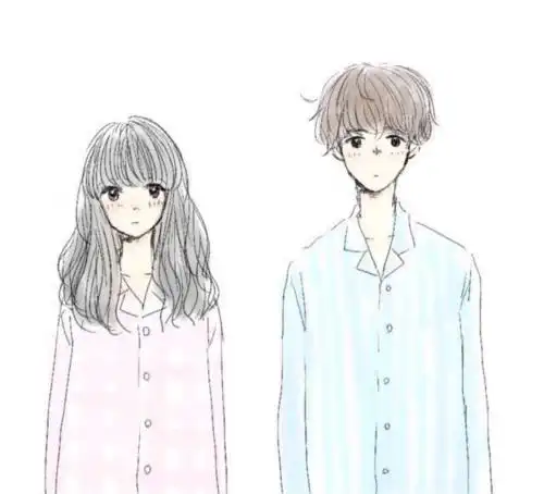 大全简笔画情侣头像一男一女卡通版情侣简笔画一男一女一模一样视频