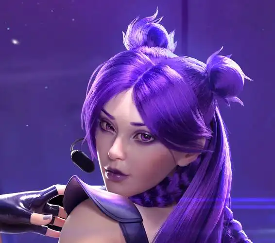 袁同学学员作品-kda女团成员卡莎