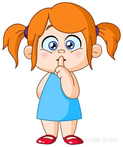 人物卡通可爱的男孩性格卡通孩子女孩人物卡通套有趣的女孩穿着黄色