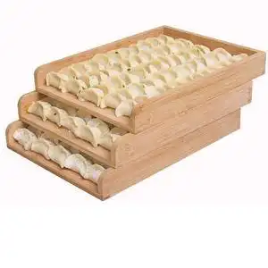 包饺子放置盘家用饺子馆专用装生水饺的盘子托盘防粘商用竹盘帘