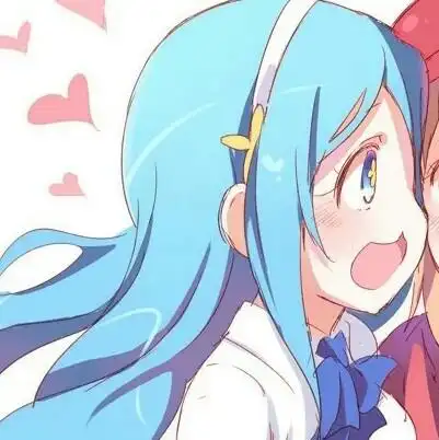 动漫女生头像团头闺蜜头像多人头像