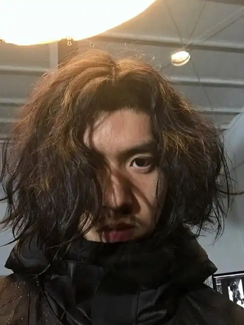 ootd  #长发男生  #pinkstar  #广州摄影