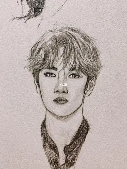铅笔画  #画画  #画画的日常  #素描头像  #手绘  #明星  #王一