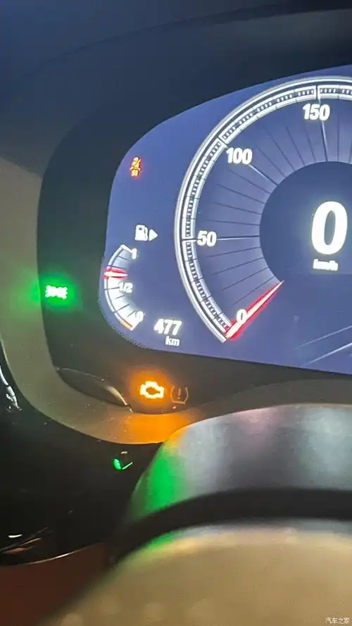 19款530同一箱油没加过今天晚上发动机故障灯就亮了