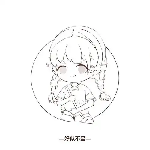 适合新手～@阿肯绘#阿肯绘q版  #procreate绘画  #q版女生发型