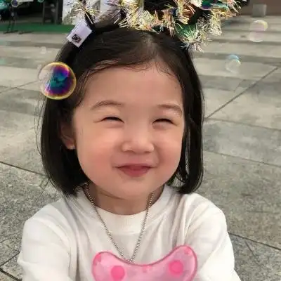可爱搞笑萌娃头像小女孩高清好看的萌娃头像可爱萌系小女孩图片