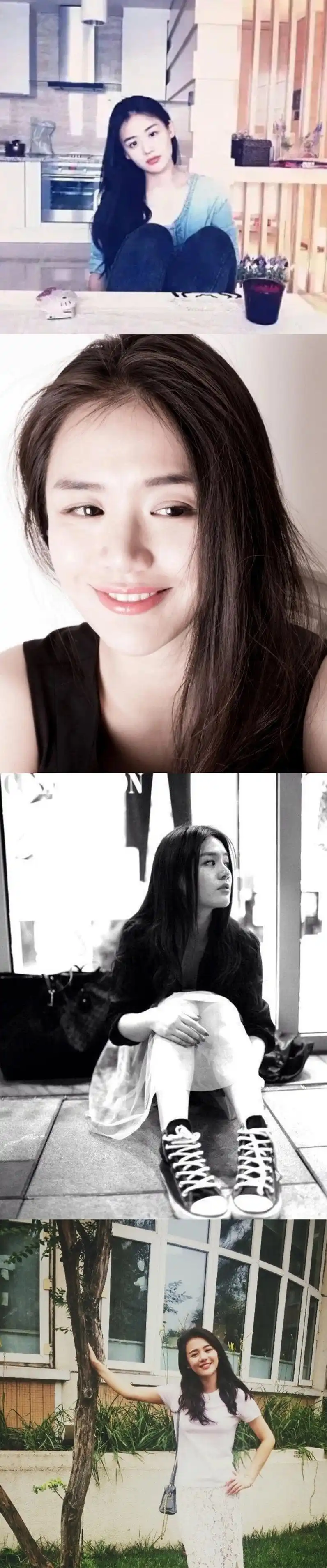 马思纯书模时期的旧照合集