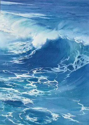 画家油画中的大海情怀