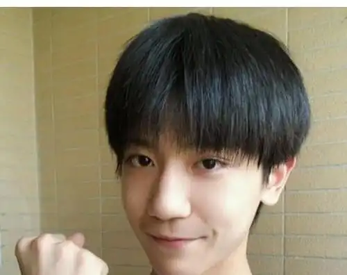 中学男生齐刘海短发发型_学生发型_西子美发网