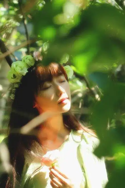 心许伊人森系唯美女生小清新图片