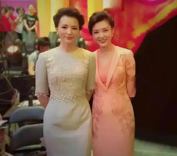 周涛与董卿包装后都是女神,素颜却有天壤之别,一个清秀一个老土_皮肤