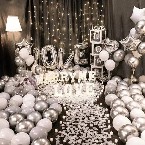 生日快乐装饰场景布置创意ktv趴体包厢生日网红气球浪漫派对惊喜