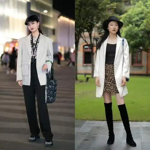 白色西装全身搭配图片(怎么把) - 赤虎壹号